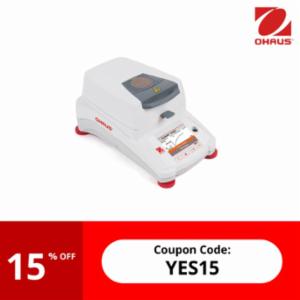 Ohaus Moisture Analyzer MB120 120g x 0.001g/0.01% (Halogen) 30246943