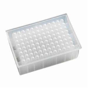 Porvair Sciences 96 Well, 1 ml, Round, U-Bottom Deep Well Plate (Sterile) 219012