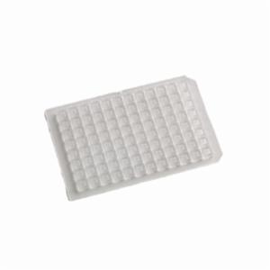 Porvair Sciences Ultra low bleed clear spray coated PTFE/Silicone square 96 well sealing mat (Pre-slit) 976275SW-96