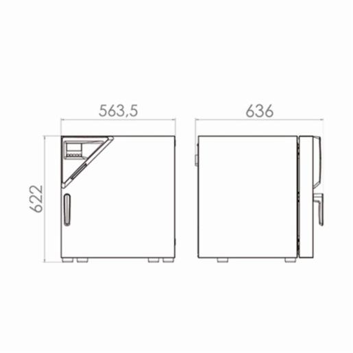 Binder Series BF Avantgarde.Line - Standard-Incubators with forced convection BF 56 9010-0313