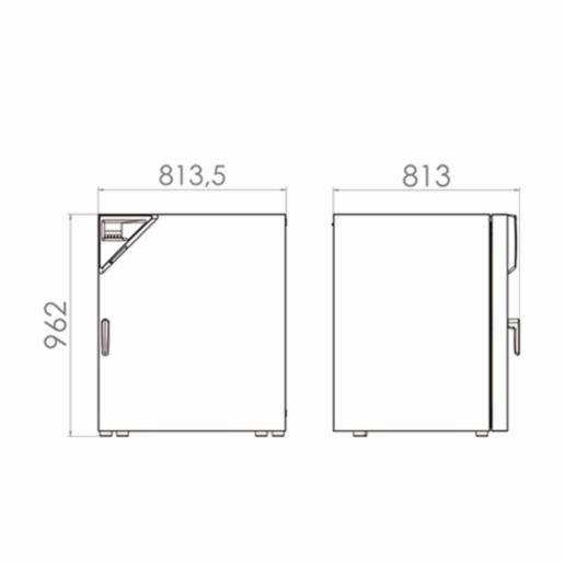 Binder Series BF Avantgarde.Line - Standard-Incubators with forced convection BF 260 9010-0319