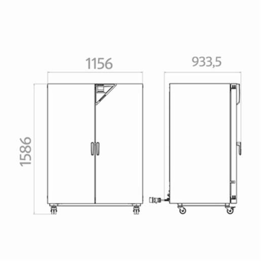 Binder Series BF Avantgarde.Line - Standard-Incubators with forced convection BF 720