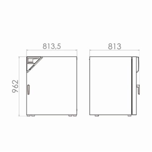 Binder Series BD Avantgarde.Line - Standard-Incubators with natural convection BD 260 9010-0329