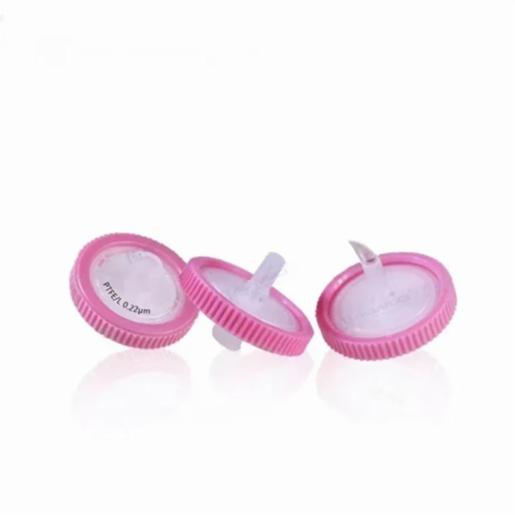 LABPRO QuickFit PTFE Hydrophobic  Syringe Filter 25mm, 0.22µm with Outer Ring and Printing, 5000pcs/ctn LPFEB025022