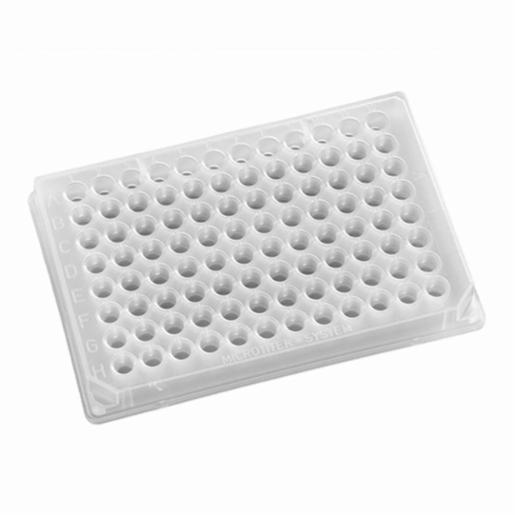 Porvair Sciences 96 Well, 0.22 ml, Round, V-bottom, Polypropylene Microplate 210003