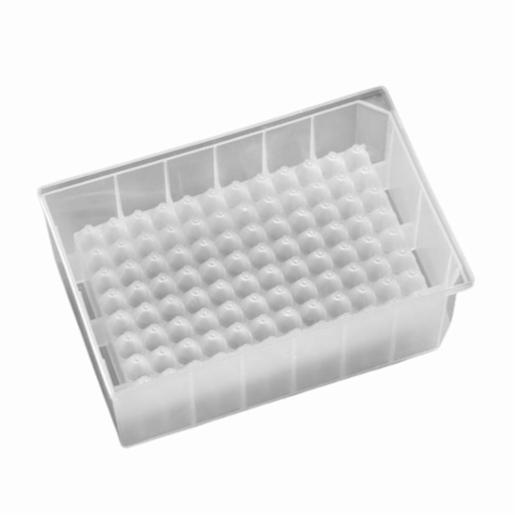 Porvair Sciences 96 Well Square, 1 ml PP, Deep Well Plate 219008