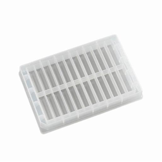 Porvair Sciences 78 ml  Reservoir plate: 2 rows of 12 V bottom 390108